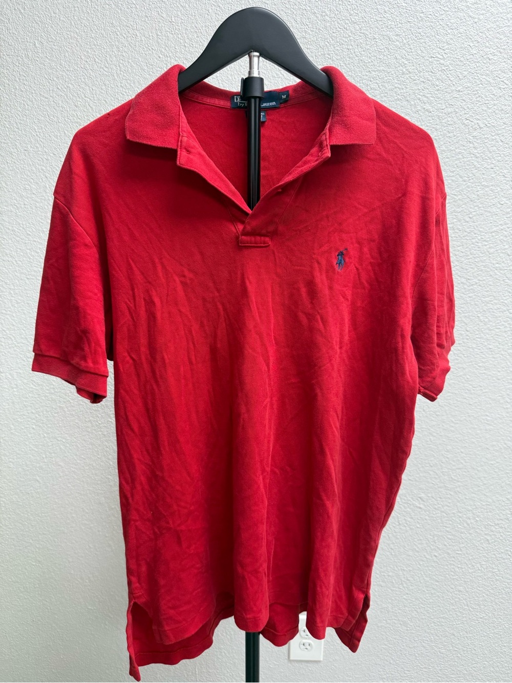 Ralph Lauren Red Short-Sleeve Polo Shirt